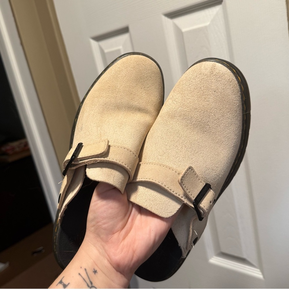 Dr. Martens Cream Mules